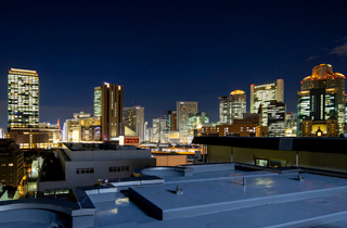 Night view of Umeda